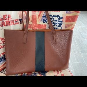 Vince Camuto Genuine Leather Tote